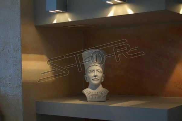 Tutankhamun buste hoofd standbeeld figuur sculptuur beelden standbeelden