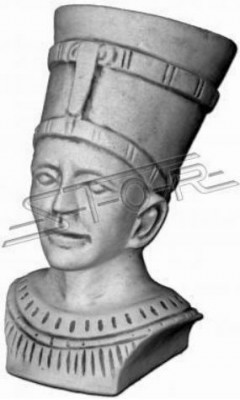 Tutankhamun buste hoofd standbeeld figuur sculptuur beelden standbeelden