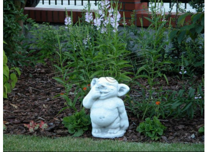 Trol 34cm sculptuur design sculptuur standbeeld tuinbeelden standbeelden