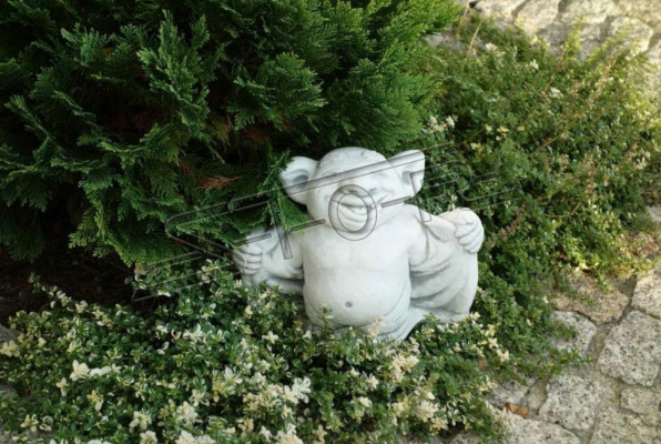 Trol 20cm Sculptuur Ontwerp Figuur Standbeeld Tuin Figuren Standbeelden