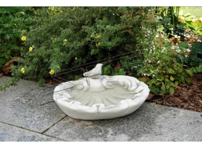 Vogeldrinkbak sculptuur decorontwerp figuur standbeeld tuinfiguren beelden
