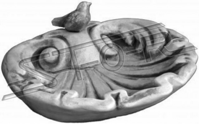 Vogeldrinkbak sculptuur decorontwerp figuur standbeeld tuinfiguren beelden