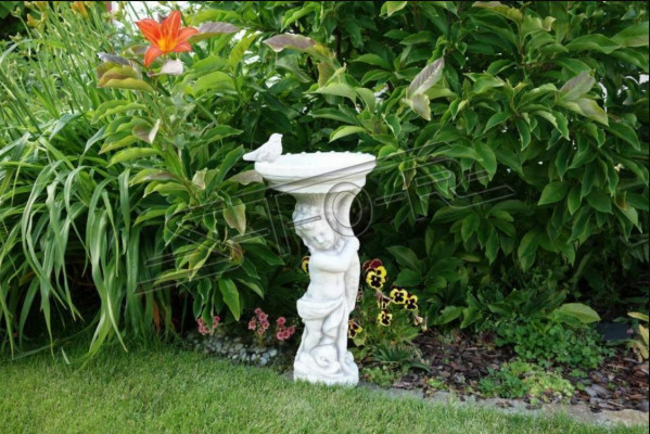 Vogeldecor drinkbak sculptuur ontwerp figuur standbeeld tuin beelden beelden
