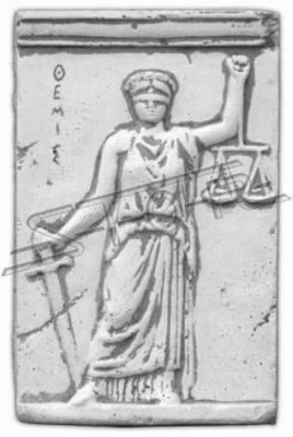 Muurreliëf Reliëf Wandafbeelding Afbeelding Afbeeldingen Justitia Decoratie Gerechtigheid Schilderij
