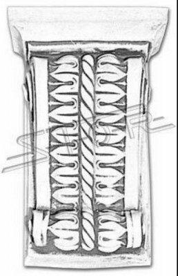 Wandreliëf Steenplaat Afbeelding Azteken Antiek Reliëf Steengietwerk Muur
