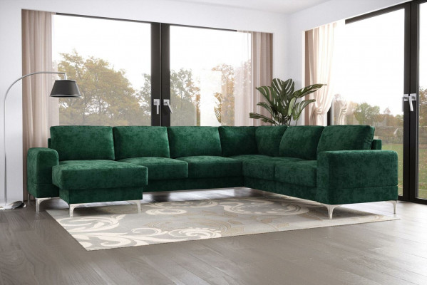 Ontwerp Modern hoekbank U-vorm Bank Woonlandschap Nieuw Bekledingsbank Woonlandschap