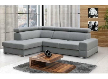 Hoogwaardige woonkamerbank hoekbank L-vorm bedfunctie textiel modern bankstellen