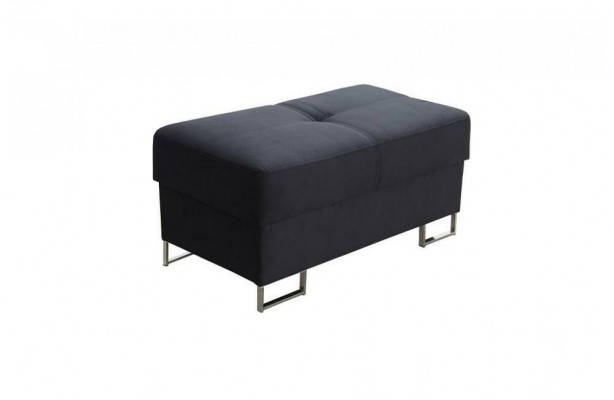Hocker Voetenbank Bijzettafel Chaise longue Bank Fluweel Stof