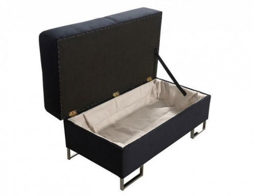 Hocker Voetenbank Bijzettafel Chaise longue Bank Fluweel Stof