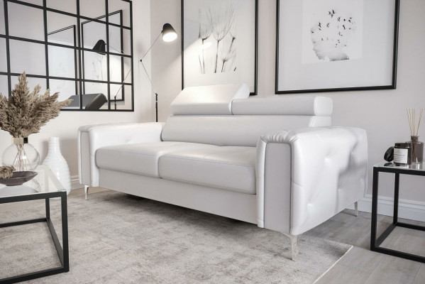 Ontwerp bankstellen Luxe gestoffeerde meubelen Bank Bank Zitbank leer textiel Nieuw 186x100cm