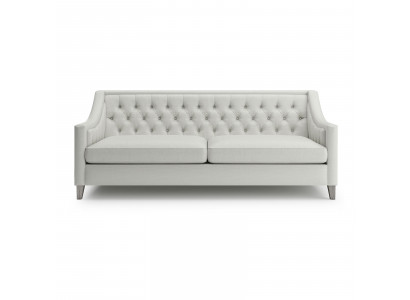 Driespan sofa 3-zits stoffen bank bank fauteuil gestoffeerde bank Chesterfield