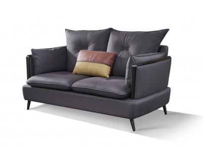 Bankstel 2-zits Designbanken Beklede banken Stoffenbanken Relax Moderne zitbanken Tweezitsbank