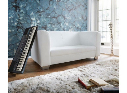 Sofa Bank Ontwerp Bekleding Modern Lederen Banken 2-Zitsbank Tweezits Designer Nieuw