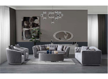 Polsterbank 3-zits comfortabel luxueus in bank moderne stijl 286cm