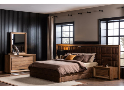 Slaapkamer set compleet kledingkast nachtkastjes bed kast 5-delig.
