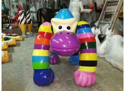 Ontwerper Figuur Standbeeld Moderne Figuren Beelden Decoratie Deco Gorilla Tuin Nieuw