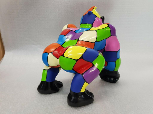 Abstracte Gorilla Designer Figuur Standbeeld Figuren Beelden Decoratie Decoratie Tuin