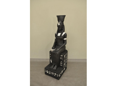 Egyptische farao standbeeld sculptuur figuren sculpturen decoratie decoratie figuur 123cm