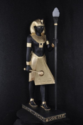 Staande lamp Sculptuur Figuur Lampen Lamp Egypte Standbeeld Figuren Sculpturen 2876