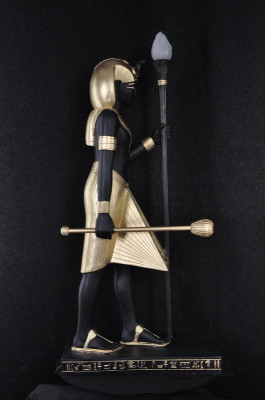 Staande lamp Sculptuur Figuur Lampen Lamp Egypte Standbeeld Figuren Sculpturen 2876