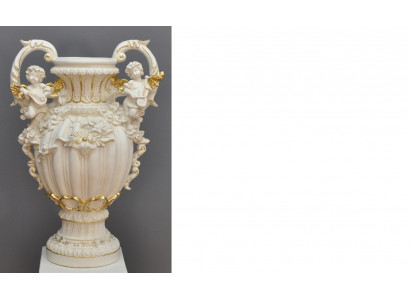 XXL Vaas Tafeldecoratie Deco Vazen Antieke Stijl Sculptuur Figuur Kelk Rome 71cm  XXL Vaas Tafeldecoratie Deco Vazen Antieke Stijl Sculptuur Figuur Kelk Rome 71cm