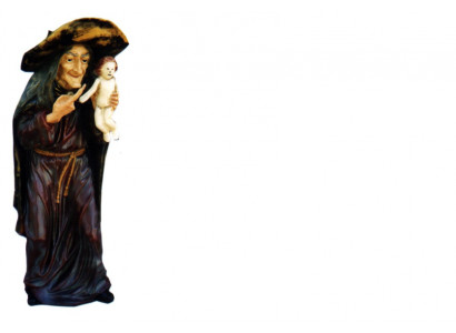 Ontwerp Baba Yaga HEXE Figuur Standbeeld Sculptuur Figuren Sculpturen Decoratie Deco