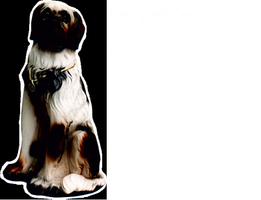 Hond Figuur Standbeeld Sculptuur Figuren Sculpturen Decoratie Deco Sint Bernard Honden