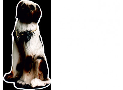 Hond Figuur Standbeeld Sculptuur Figuren Sculpturen Decoratie Deco Sint Bernard Honden