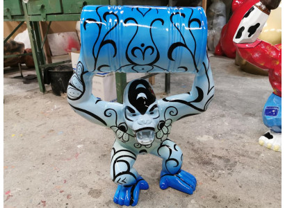 Beelden standbeelden decoratie deco Gorilla tuin Nieuw ontwerpfiguur standbeeld modern
