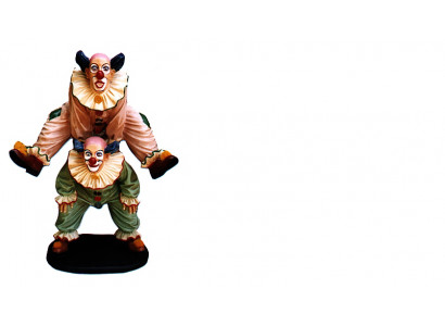Ontwerp Clown-Acrobaat Figuur Standbeeld Sculptuur Figuren Sculpturen Decoratie 5021