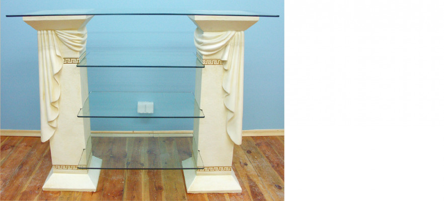 Ontwerp Vitrinekast Glaszuil Kast Vitrines Kasten Medusa Dressoir
