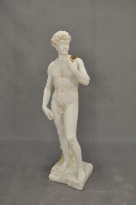 David Sculpturen Sculptuur Standbeeld Tuinbeeld Figuur Decoratiefiguur Man Tuin 0013