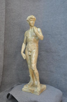 David Beeldhouwwerk Sculpturen Figuren Antieke Stijl Standbeeld Standbeelden Figuur XXL 115cm Nieuw