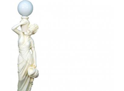 Griekse figuur lamp lampen vloerlamp staande lamp verlichting XXL stand nieuw