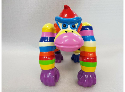 Beeldhouwwerk Decoratie Deco Gorilla Tuin Nieuw Ontwerper Figuur Standbeeld Moderne Figuren