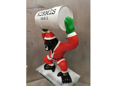 Designer figuur standbeeld Moderne beeldhouwwerken Standbeelden Decoratie Decoratie Gorilla Tuin Nieuw