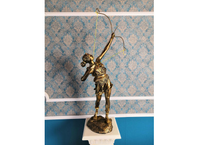 Diana God Boog Pijl XXL Designer Standbeeld Sculptuur Figuur Standbeelden Decoratie