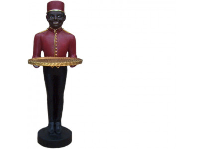 Hotelier Hotel Figur Standbeeld Sculptuur Figuren Sculpturen Decoratie Deco 7084 Nieuw