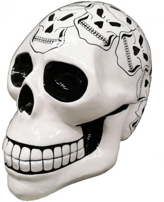 Designer Figur Moderne Figuren Dekoration Schädel Deco Garten Skulptur Skulptur   Ontwerper Figuur Moderne Figuren Decoratie Schedel Deco Tuin Sculptuur Beeldhouwwerk