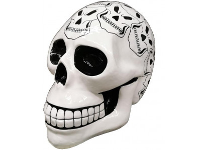 Designer Figur Moderne Figuren Dekoration Schädel Deco Garten Skulptur Skulptur   Ontwerper Figuur Moderne Figuren Decoratie Schedel Deco Tuin Sculptuur Beeldhouwwerk
