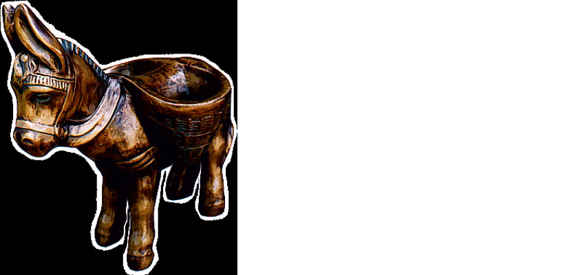 Ontwerp Ezel Figuur Standbeeld Sculptuur Figuren Sculpturen Decoratie Deco Nieuw 3004