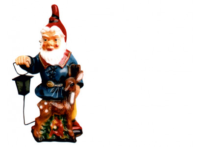 Ontwerp Dwerg Tuinlantaarn Figuur Standbeeld Sculptuur Figuren Sculpturen Nieuw 8836