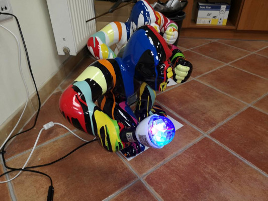 Beeld Decoratie Decoratie Gorilla Tuin Nieuw Ontwerper Figuur Standbeeld Moderne Figuren
