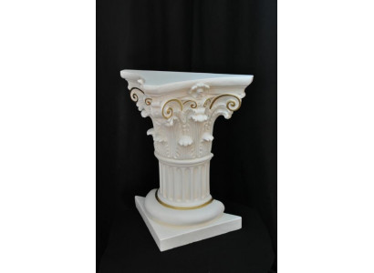 Medusa Kolom Romeinse zuil marmeren sculptuur decoratie standaard 1020