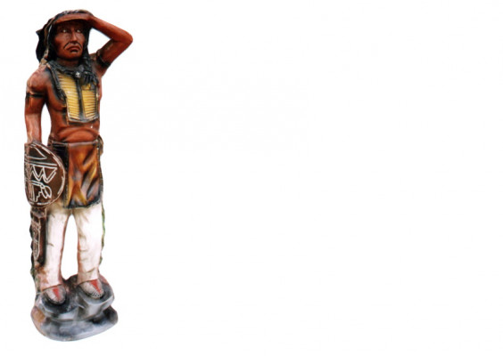 Ontwerp Indiaanse figuur standbeeld sculptuur figuren sculpturen decoratie deco 5660