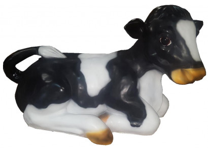 Moderne decoratie Koe beeld standbeeld sculptuur figuren echte handgemaakt.