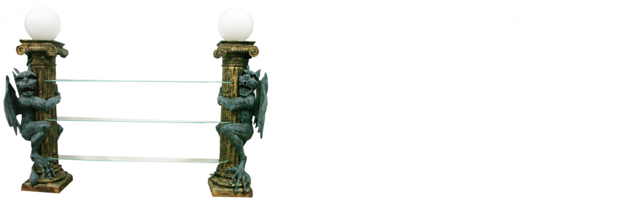 Ontwerp Vitrine Kast Glaszuil Vitrines Rekken Decoratieve Figuren Kast Lamp 1835