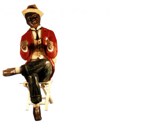 Ontwerp krantenjongen figuur standbeeld sculptuur figuren sculpturen decoratie 7024