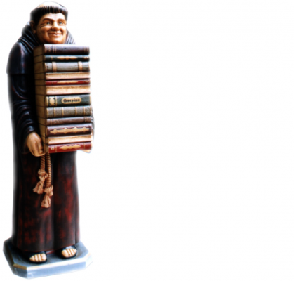 Ontwerp Monnik Figuur Standbeeld Sculptuur Figuren Beelden Decoratie Deco 5602 Nieuw