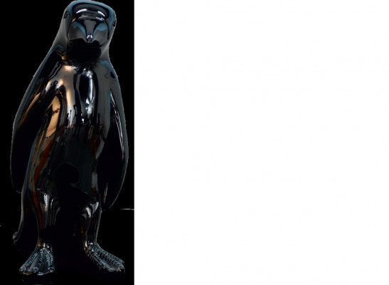 Ontwerp Pinguïn Zwart Figuur Standbeeld Sculptuur Beelden Decoratie Nieuw 3062